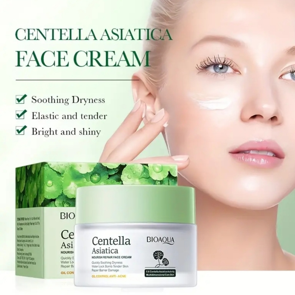 Nourishing Face Cream. Rejuvenate Your Skin With Centella - Picture 8 of 9